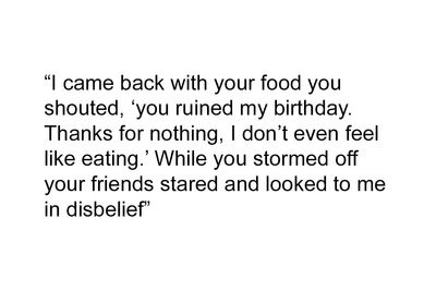 “You Ruined My Birthday”: Woman Storms Out, Leaving Her Friends And Server Puzzled