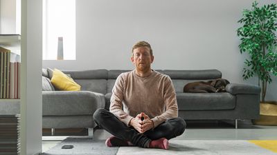 I tried meditation for the first time and I couldn't believe how hard I found it