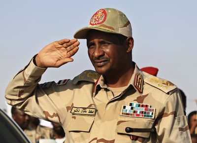 Sudan’s feared paramilitary leader signals ambition to rule the country