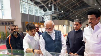 PM Modi inaugurates new projects in Tamil Nadu, lays stone for new initiatives worth over ₹20,000 crore