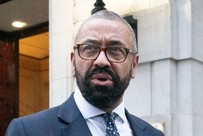 James Cleverly apologises for joking about spiking his wife with date rape drug