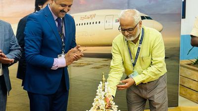 Etihad Airways resume operations from Calicut airport