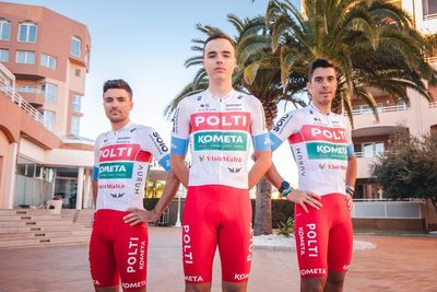 Polti-Kometa opt for red and white rather than historic yellow and green animal colours