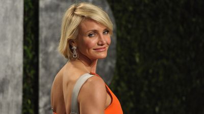 Cameron Diaz's wood kitchen cabinetry is making a comeback for kitchen trends in 2024