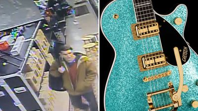 Police searching for man who stole a $3,000 Gretsch electric guitar by swapping it for a broken acoustic