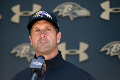 Ravens HC John Harbaugh not ready to announce starters vs Steelers