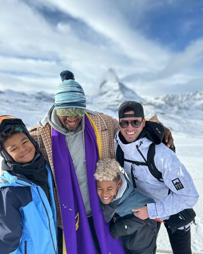 Adam Jones and Family: Unforgettable Memories in Snowy Zermatt