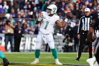 All 32 NFL quarterbacks (including Dolphins Tua Tagovailoa) ranked by passer rating after Week 17