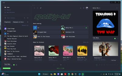 How I spiced up the Spotify Windows app with a custom theme and extensions using the terminal (and you can too)