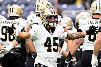 Saints linebacker Nephi Sewell suffered season-ending ACL injury