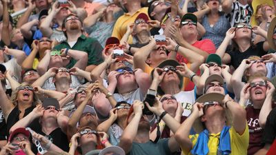 Where will the most crowded places be for the total solar eclipse on April 8, 2024?