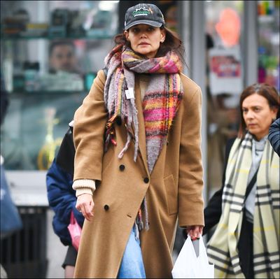 Katie Holmes' Camel Coat Is the Secret to Her Effortlessly Chic Street Style