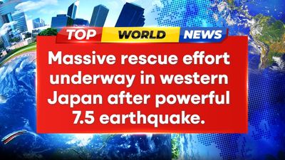 Devastating earthquake leaves Western Japan in desperate need of aid
