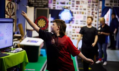 North-west goes darts mad for Luke Littler – the boy with world at his fingers