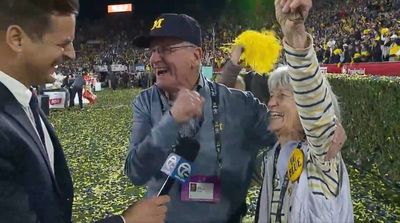 Jim Harbaugh’s Parents Believe Their Superstitious Seat Switch Helped Michigan Defeat Alabama