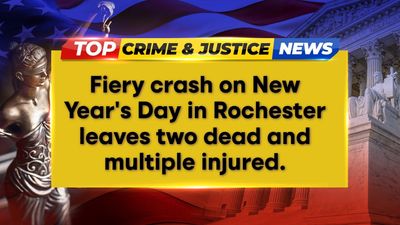 Fiery crash in Rochester leaves two dead, motive still unknown