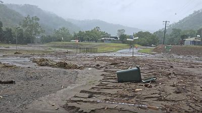 Roads reopen after north Qld region hit hard by cyclone