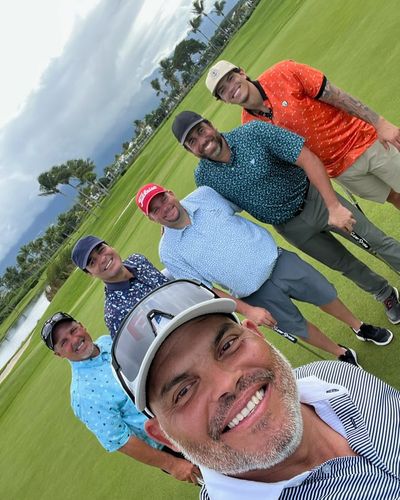 Dereck Rodriguez Enjoying a Memorable Day of Golf with Friends
