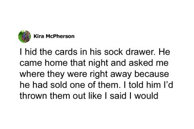 Hey Pandas, AITA For Hiding My Husband’s Trading Cards?