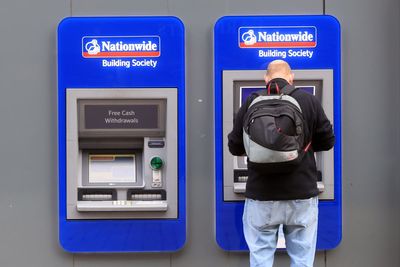 Nationwide Building Society ATM cash withdrawals rise for second year in a row