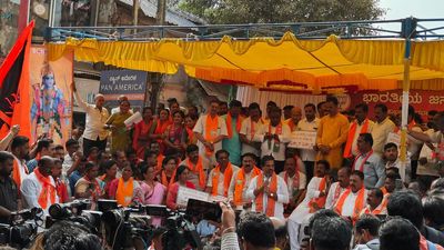 Karnataka BJP leaders court arrest in Hubballi over action against Hindutva activist accused in 1992 post-Babri riots