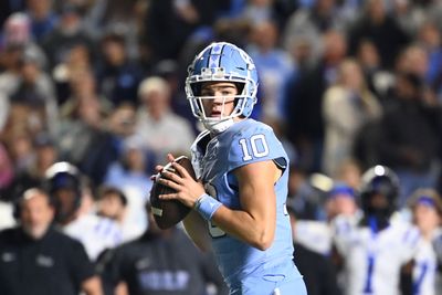 UNC QB Drake Maye lands with the Commanders on a new mock draft