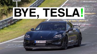 Updated Porsche Taycan Trounces Tesla Model S With New Nurburgring Record