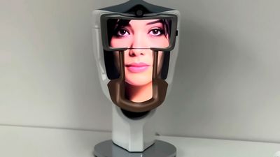 This weird cyborg head for ChatGPT is freaking me out