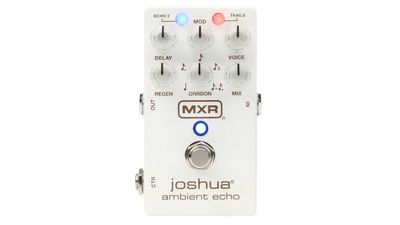 The new MXR Joshua Echo delay pedal channels the rack sounds of U2's Edge