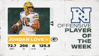 Packers QB Jordan Love named NFC Offensive Player of the Week for Week 17