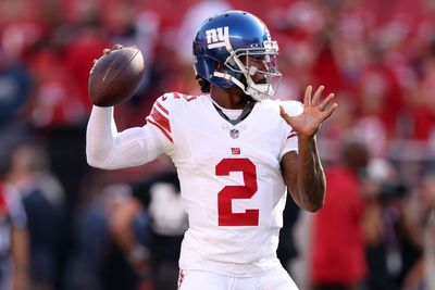 Giants sticking with QB Tyrod Taylor in season finale
