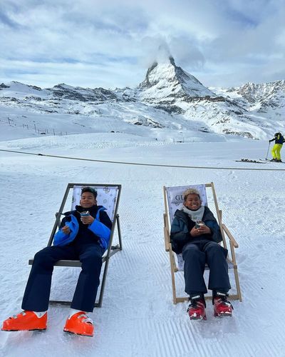 Adam Jones Captures Blissful Winter Memories with Family in Snow