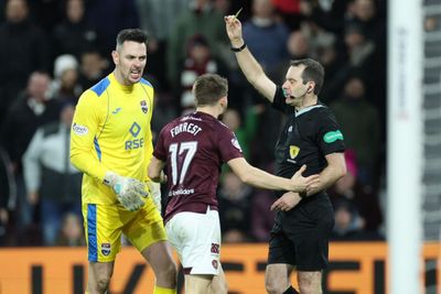 Hearts learn date for Alan Forrest yellow card appeal hearing