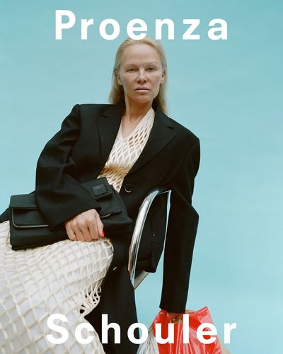 Pamela Anderson Is the Fresh Face of Proenza Schouler's Spring 2024 Advertising Campaign