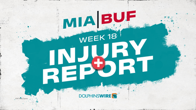 18 Dolphins listed on first injury report ahead of Week 18 matchup with Bills