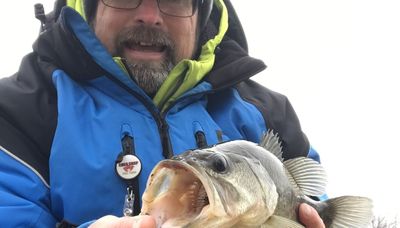 Chicago fishng: Bit more ice & mixing lakers and few browns with perch