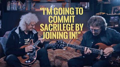 "It's basic. It's not technical by any means": Watch Brian May solo while Tony Iommi plays the riff from Paranoid