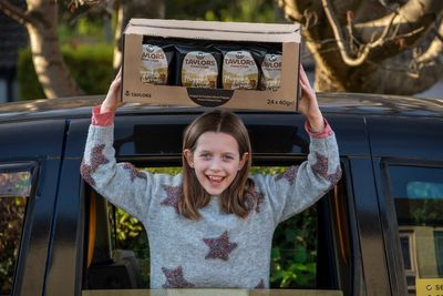 Girl, 10, wins year’s supply of crisps she campaigned to have back on shelves