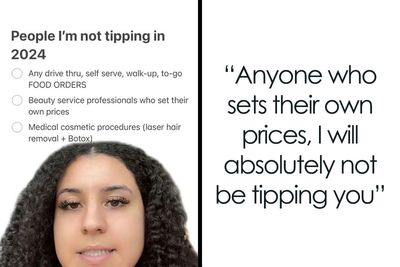 Former Server Lists Things She Will Not Be Tipping For In 2024, And Many People Agree