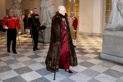 Danish queen in her last public appearance before she steps down in rare abdication