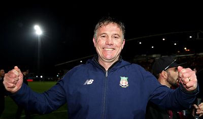‘It makes me almost emotional to think about, several months later’ Wrexham manager Phil Parkinson on promotion and turning down pints