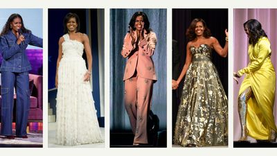 Michelle Obama's best looks, from stunning sweeping ballgowns to cool power suits