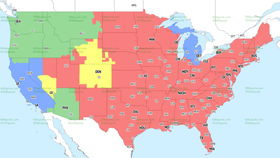 Broncos vs. Raiders broadcast map: Will the game be on TV?