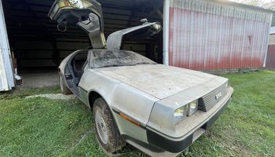 DeLorean — like the car in ‘Back to the Future’ — is found in Wisconsin barn