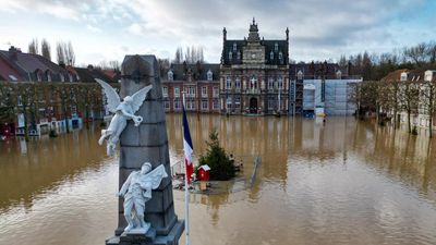 Why is northern France so vulnerable to treacherous flooding?