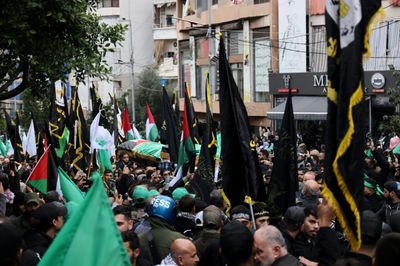 Hundreds Mourn Hamas Deputy Leader At Beirut Funeral