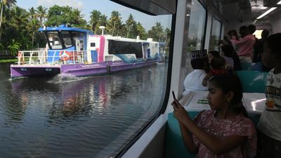 Two ferries meant for Kochi Water Metro to operate in Ayodhya, Varanasi
