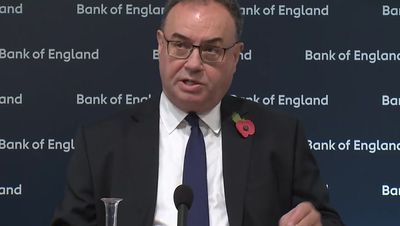 Bank of England governor Andrew Bailey to be grilled on interest rate hikes' threat to UK financial stability