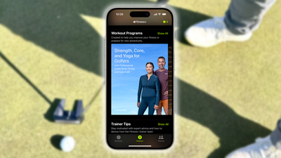 Apple Fitness Plus is getting a new training program that looks great for golfers