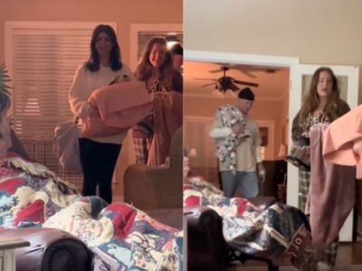 People love family’s sentimental adult sleepover with grandparents